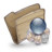 Folder Folder Garbage Globe Icon